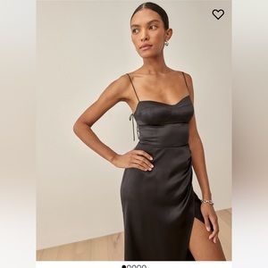 Reformation Marguerite Silk Dress